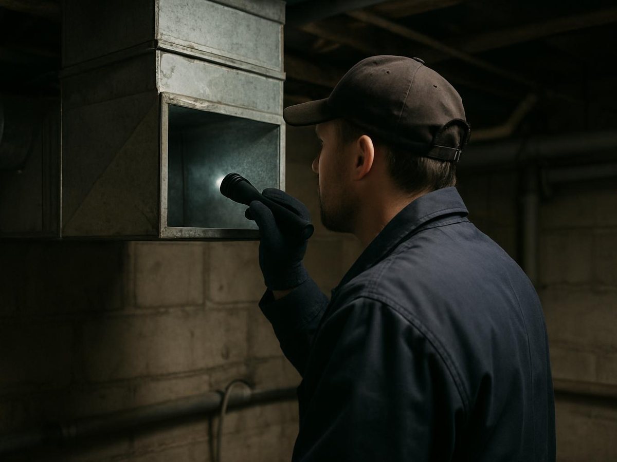 Grand Shores Air Duct Services work in Emerson